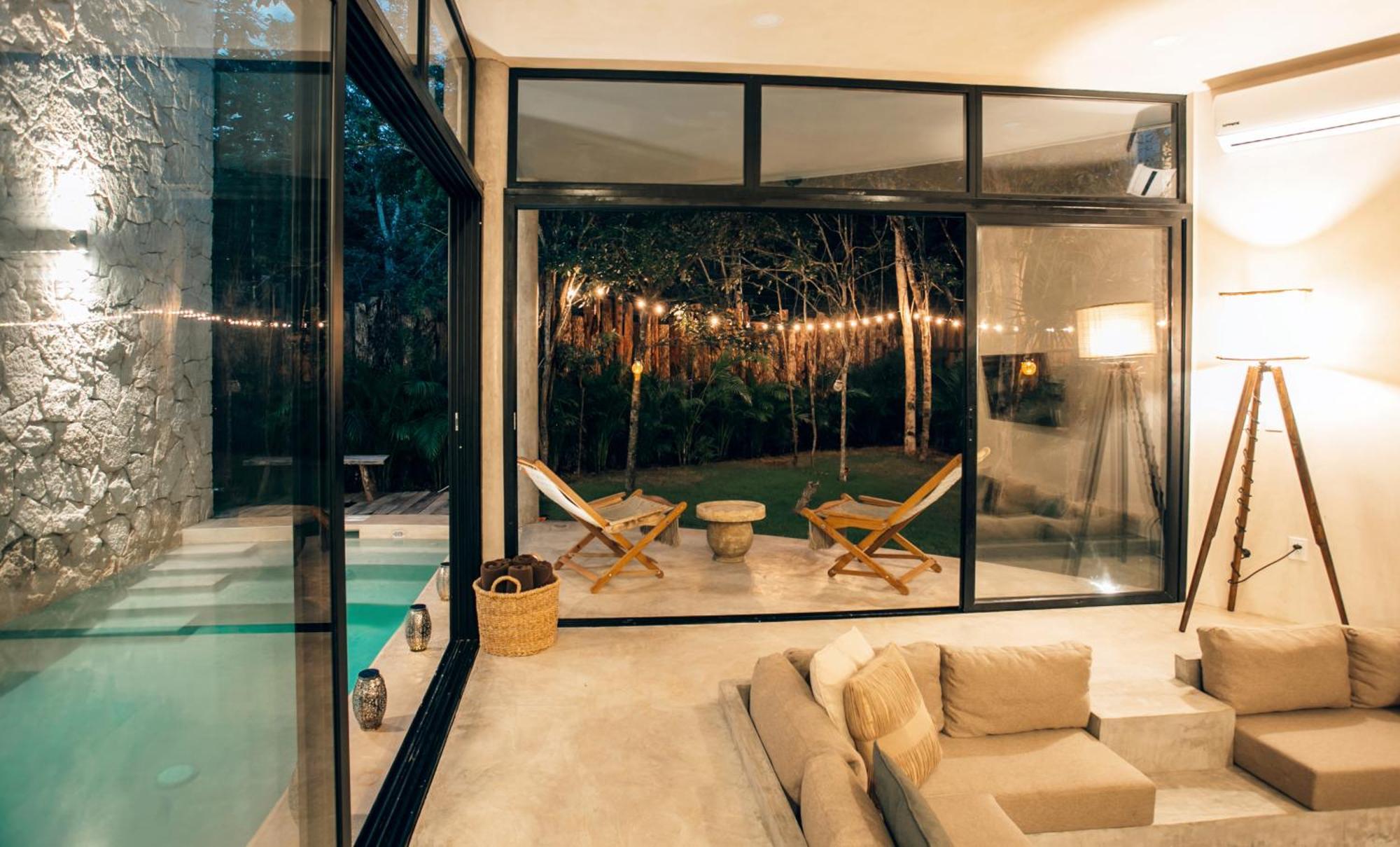 Jungle Boho Villa - Private Pool - Concierge 6B Тулум Екстер'єр фото