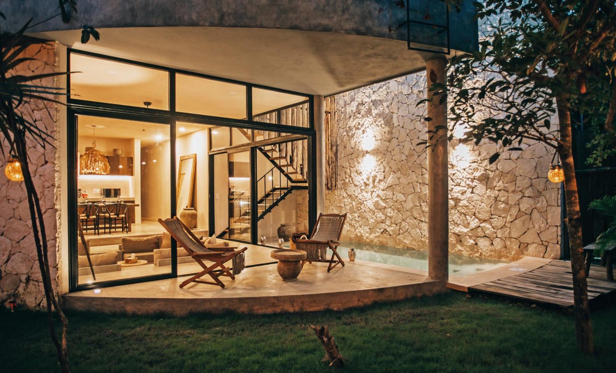 Jungle Boho Villa - Private Pool - Concierge 6B Тулум Екстер'єр фото