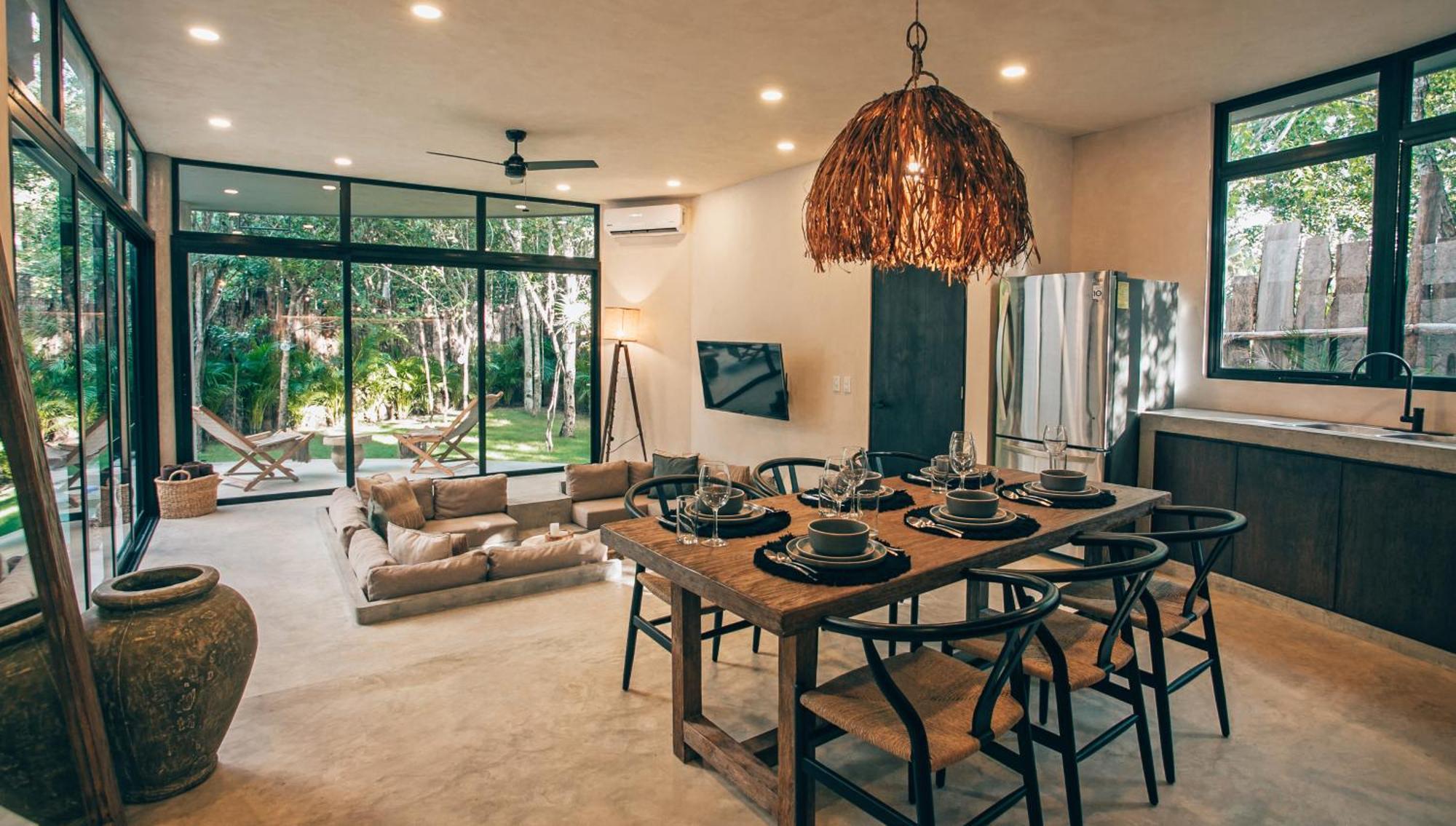 Jungle Boho Villa - Private Pool - Concierge 6B Тулум Екстер'єр фото