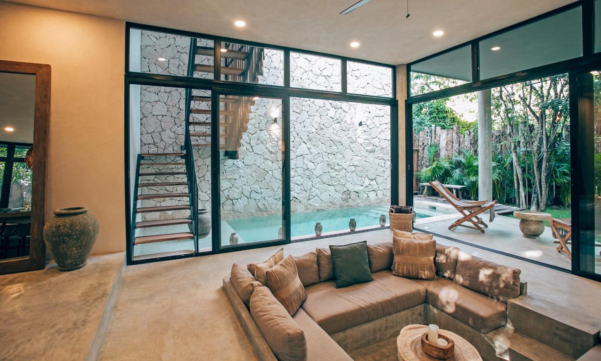 Jungle Boho Villa - Private Pool - Concierge 6B Тулум Екстер'єр фото